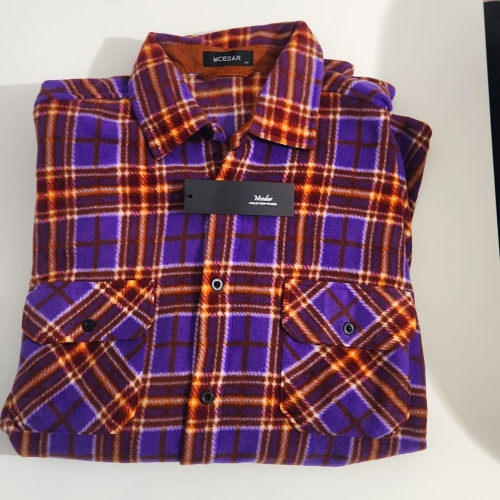 Mcedar collection vogues, plaid, 3X